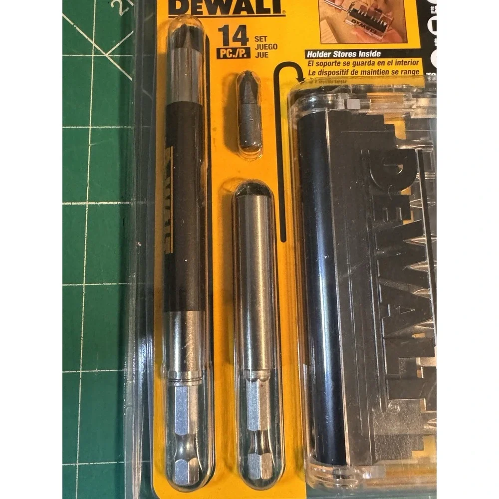 DeWalt 14-Piece Hand Tool Set w/Screwdriver, Torx, Square Bits & Case DW2099 NEW